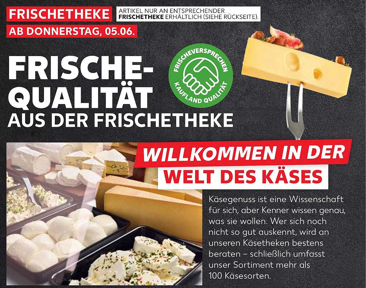 Frischequalität aus der Frischetheke – Willkommen in der Welt des Käses