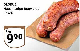 GLOBUS Hausmacher Bratwurst - Frisch