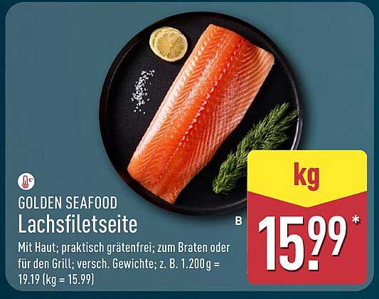 GOLDEN SEAFOOD Lachsfiletseite