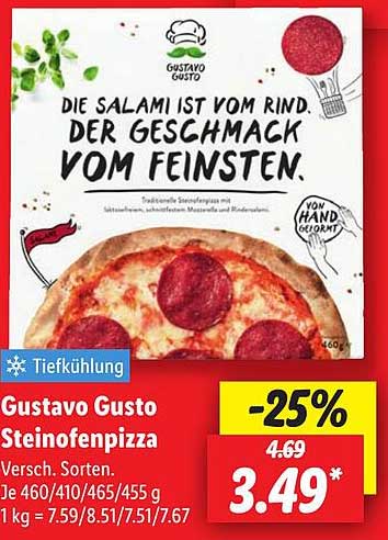 Gustavo Gusto Steinofenpizza