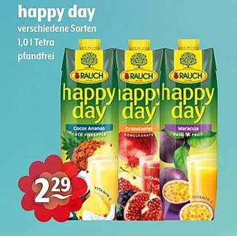 happy day 1,0 l Tetra - verschiedene Sorten
