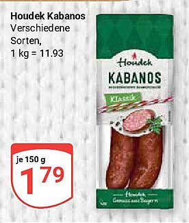 Houdek Kabanos - Verschiedene Sorten