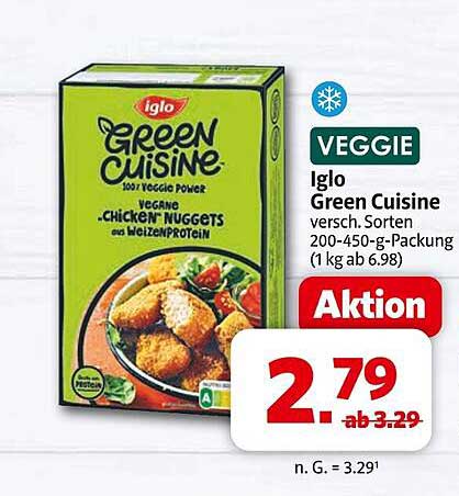 Iglo Green Cuisine Vegane 'Chicken Nuggets'