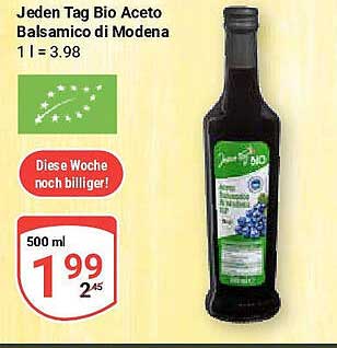 Jeden Tag Bio Aceto Balsamico di Modena