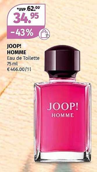 JOOP! HOMME Eau de Toilette 75 ml