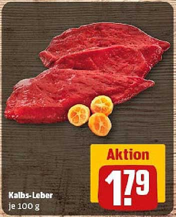 Kalbs-Leber je 100 g
