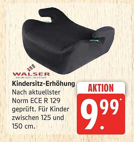 Kindersitz-Erhöhung Walser – Sicher und Komfortabel für Ihre Kleinen
