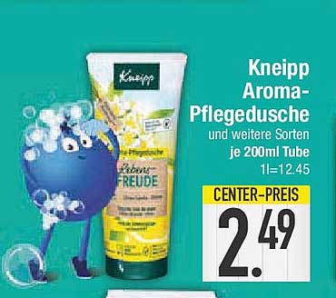 Kneipp Aroma-Pflegedusche und weitere Sorten je 200ml Tube