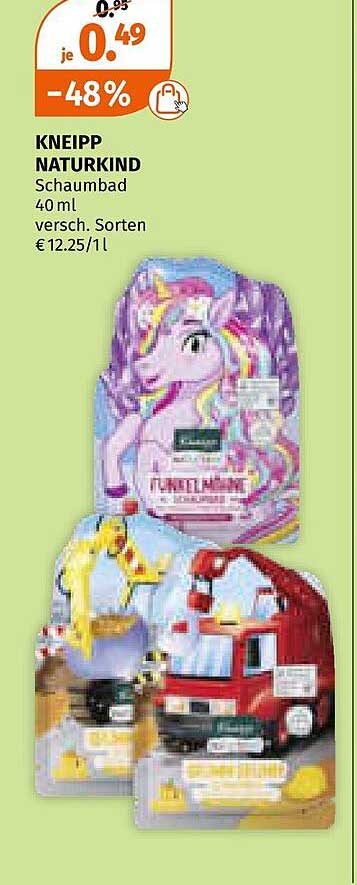 Kneipp Naturkind Schaumbad 40 mL - verschiedene Sorten