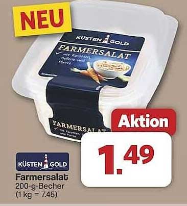 KÜSTEN GOLD Farmersalat 200-g-Becher