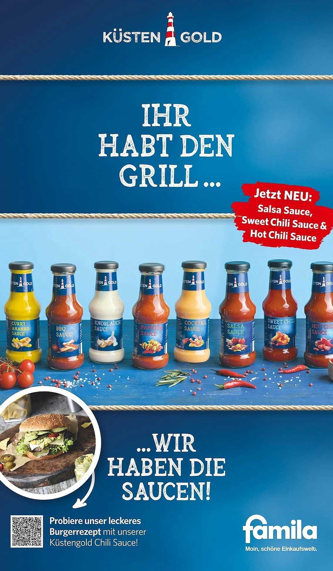 Küsten Gold Saucen – Neuheit im Famila Prospekt!