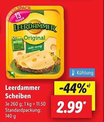 Leerdammer Scheiben - Original