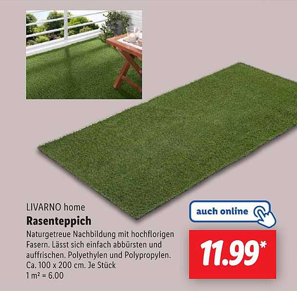 LIVARNO home Rasenteppich