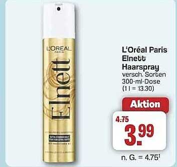 L'Oréal Paris Elnett Haarspray 300-ml-Dose - verschiedene Sorten