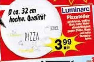 Luminarc Pizzateller Ø ca. 32 cm hochw. Qualität