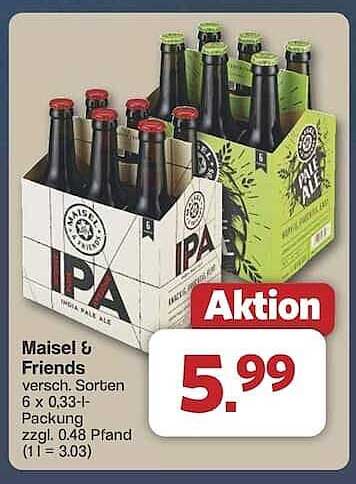 Maisel & Friends - 6 x 0,33 l-Variationen