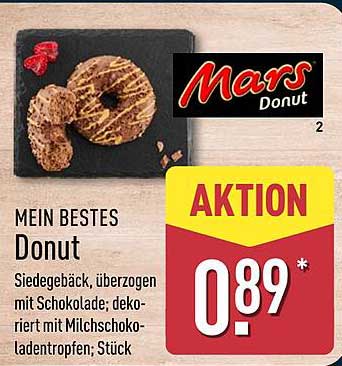 Mein Bestes Donut - Aktionspreis: 0,89 €