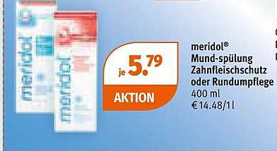 meridol® Mundspülung Zahnfleischschutz oder Rundumpflege 400 ml