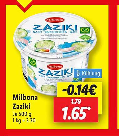 Milbona Zaziki (500 g)