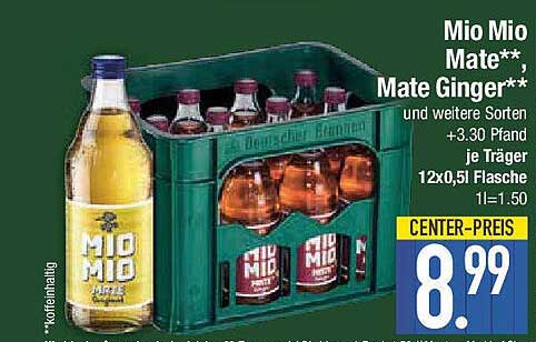 Mio Mio Mate und Mate Ginger - Erfrischung für jeden Anlass