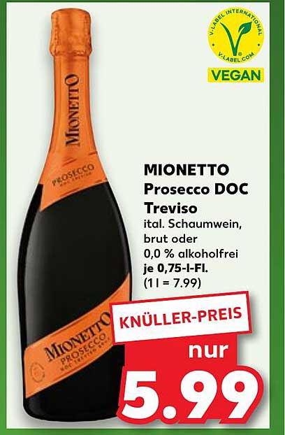 MIONETTO Prosecco DOC Treviso