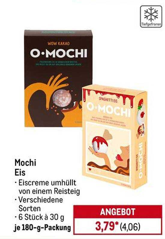 Mochi Eis – Eiskreationen umhüllt von einem zarten Reisteig