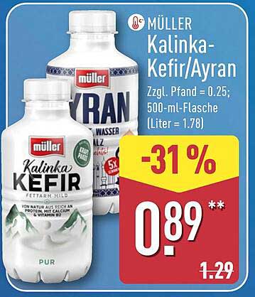 Müller Kalinka-Kefir/Ayran – jetzt im Angebot!