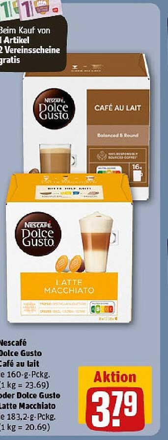 Nescafé Dolce Gusto Café au Lait & Latte Macchiato