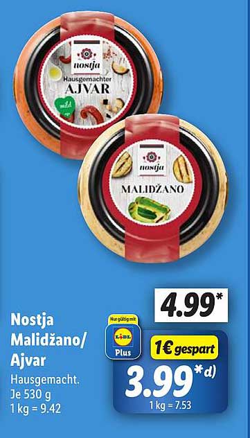 Nostja Malidžano/Ajvar hausgemacht 530 g