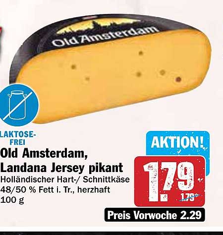 Old Amsterdam, Landana Jersey pikant - 100 g
