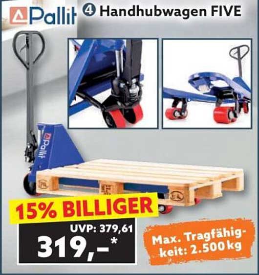 Pallitt Handhubwagen FIVE