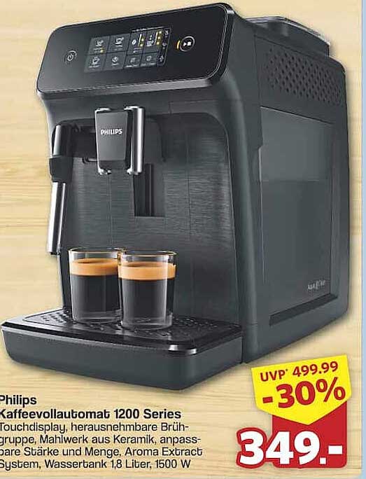 Philips Kaffeevollautomat 1200 Series