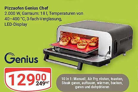 Pizzaofen Genius Chef