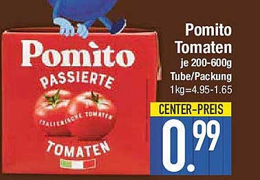 Pomito Passierte Tomaten je 200-600g - Jetzt für nur 0,99 €