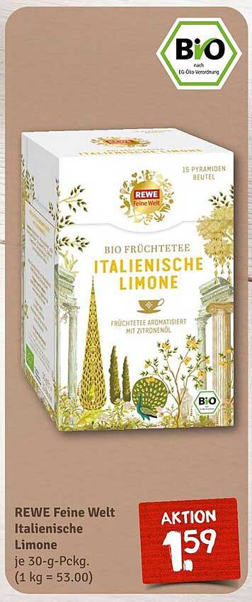 REWE Feine Welt Italienische Limone - BIO Früchtetee