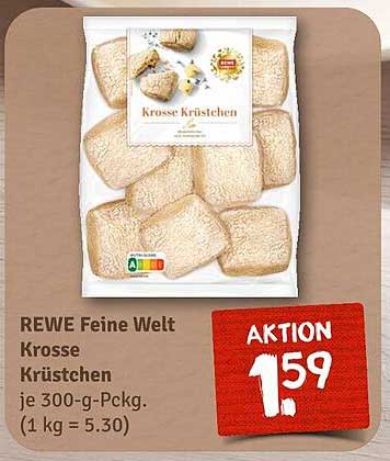 REWE Feine Welt Krosse Krüstchen 300-g-Pckg.