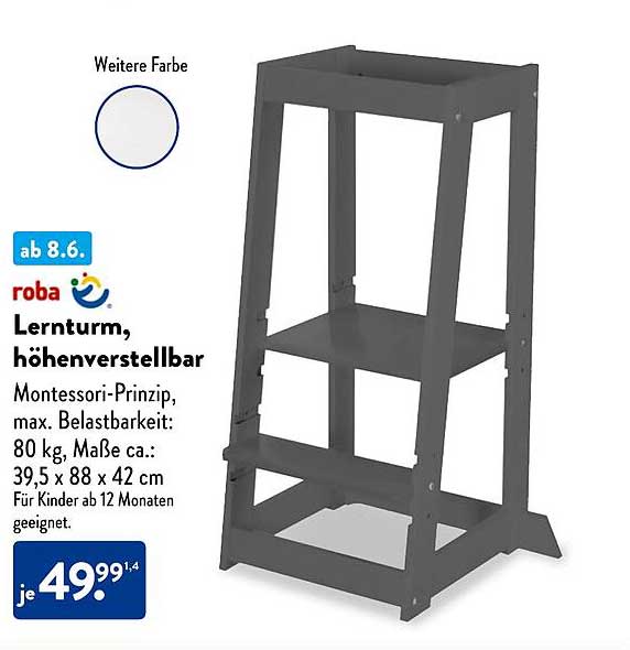 roba Lernturm, höhenverstellbar