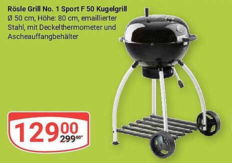 Rösle Grill No. 1 Sport F 50 Kugelgrill