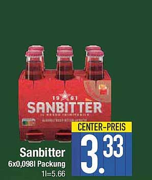 Sanbitter 6x0,098l Packung