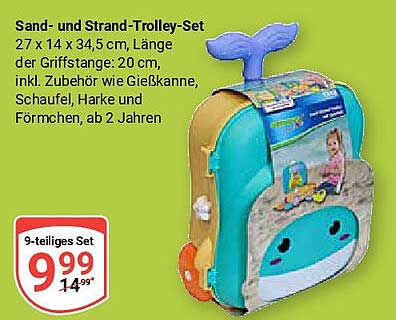 Sand- und Strand-Trolley-Set
