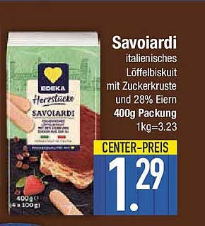 Savoiardi - Italienisches Löffelbiskuit mit Zuckerkruste