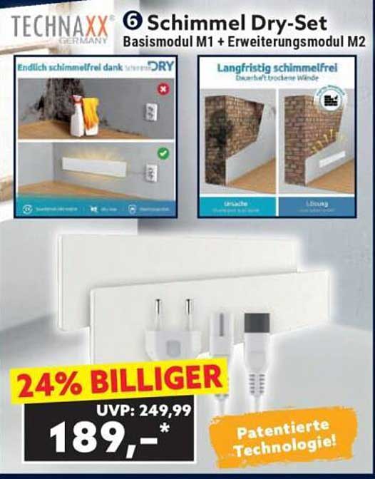 Schimmel Dry-Set Basismodul M1 + Erweiterungsmodul M2