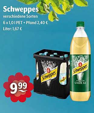 Schweppes - Erfrischende Vielfalt in verschiedenen Sorten