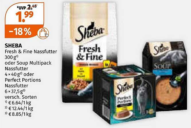 SHEBA Fresh & Fine Nassfutter 300 g