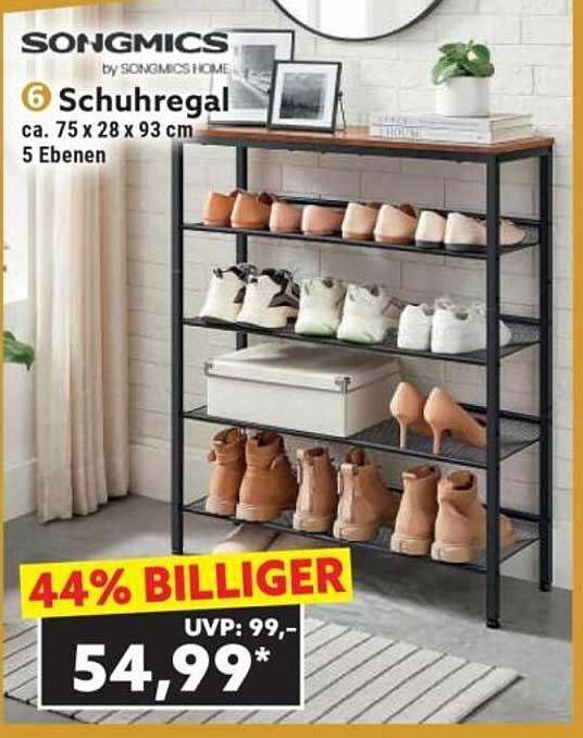 Songmics Schuhregal – 44% günstiger!
