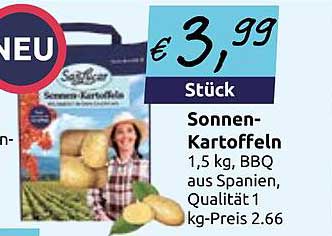 Sonnen-Kartoffeln 1,5 kg - BBQ aus Spanien