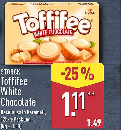 STORCK Toffifee White Chocolate - 25% Rabatt!