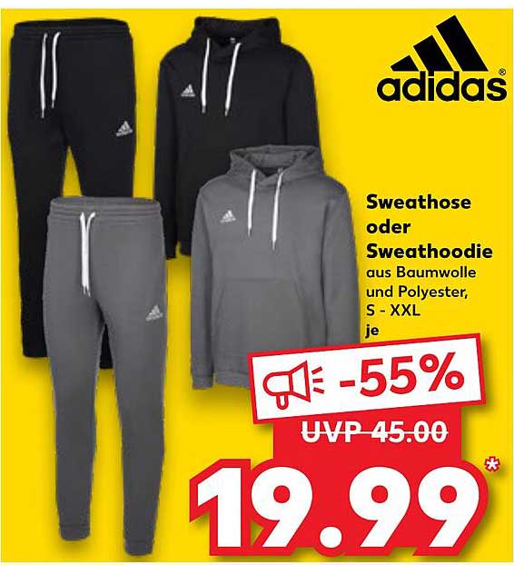 Sweathose oder Sweathoodie von adidas