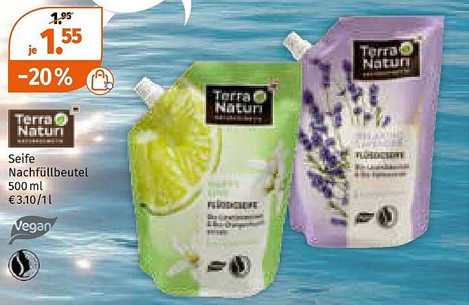 Terra Natur Seife Nachfüllbeutel 500 ml