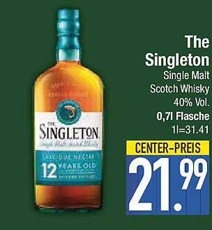 The Singleton 12 Jahre Single Malt Scotch Whisky 0,7l
